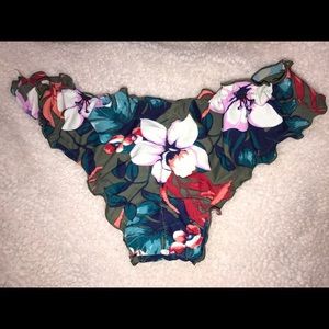 floral bikini bottom